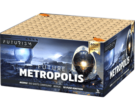 Future Metropolis GRATIS vuurwerk bij een bestelling vanaf € 200,= TOT € 400,=