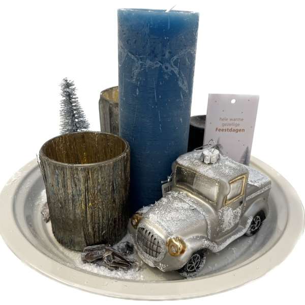 kerstcadeau Petrol zijzicht